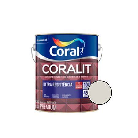 Esmalte Sint Tico Coralit Ultra Acetinado Branco Gelo Ml Coral