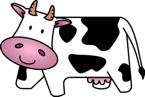 Cow Animal Mammal - Free vector graphic on Pixabay