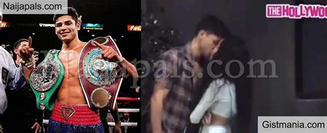 Video Us Boxing Champion Ryan Garcia Caught On Camera Cheating On His