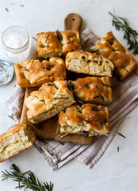 Cheesy Garlic Focaccia With Rosemary Lion S Bread