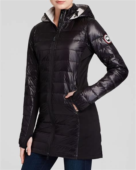 Canada goose Coat - Hybridge Lite in Black | Lyst