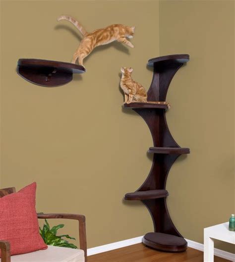 20 Diy Corner Cat Shelves The Urban Decor