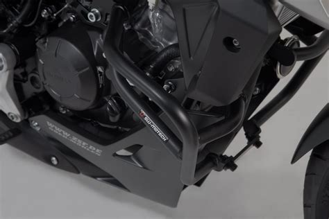 Defensas SW Motech en negro para HONDA CB 125 R NEO SPORTS CAFÉ 20 22