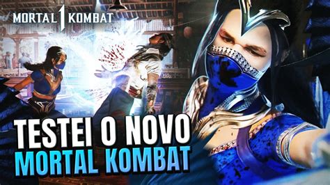 Me Estressei No Teste De Estresse Do Mortal Kombat 1 😡 Youtube