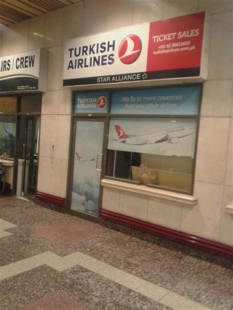 Turkish Airlines Lahore Contact Number Email Address