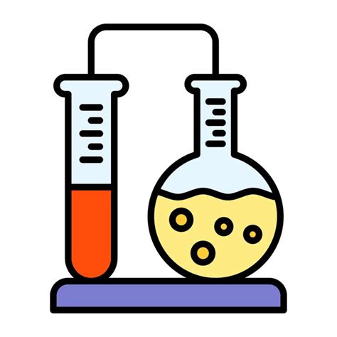 Premium Vector Mixing Chemical Flat Illustration