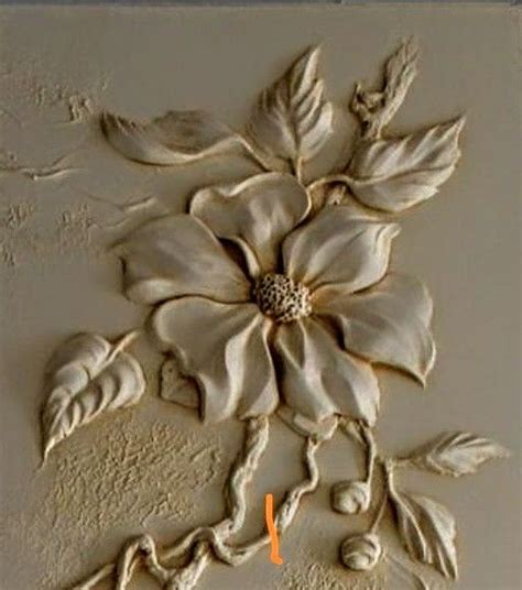 Pin De Annatal En Plastelina Pintura Con Relieve Pinturas Florales