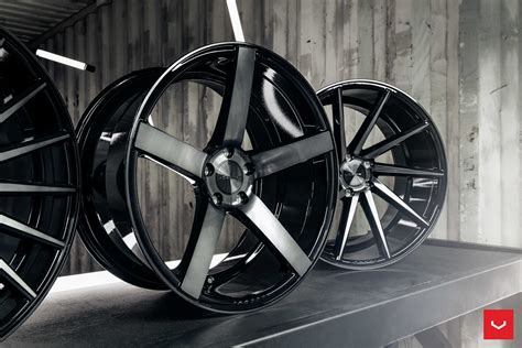 Tinted Gloss Black Vossen S All New Finish CVT CV3 R And VFS 2