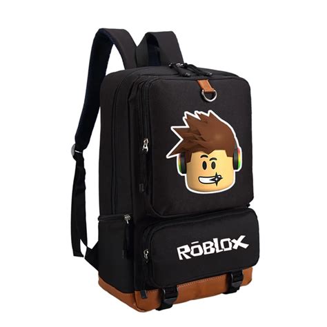 Casual Game Roblox Backpack For Teenagers Kids Boys Children Student