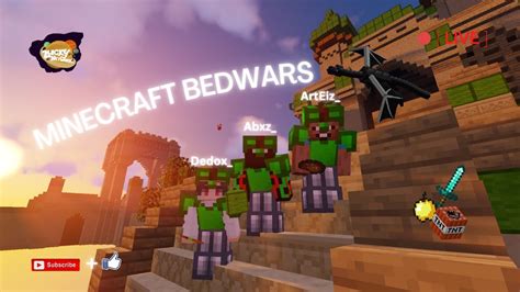 LIVE GAS BEDWARS MENKREP AWOKKKAWOK Minecraft Indonesia EPS 25