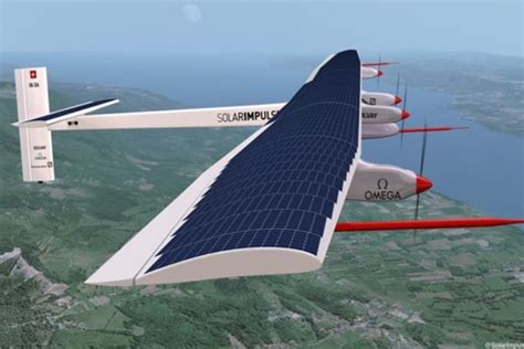 Le Solar Impulse Quand Le Soleil Remplace Le Carburant