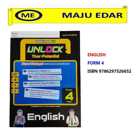 Alaf Sanjung Modul Inovasi English Form Unlock Your