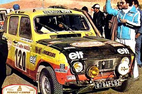 The 10 craziest vehicles in Dakar history | Renault 4, Paris dakar ...