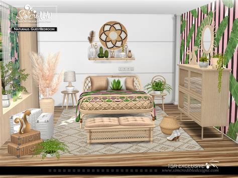 The Sims Resource Naturalis Guest Bedroom Decor