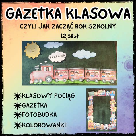 Gazetka Klasowa Pocz Tek Roku Szkolnego Pan Nauczanka