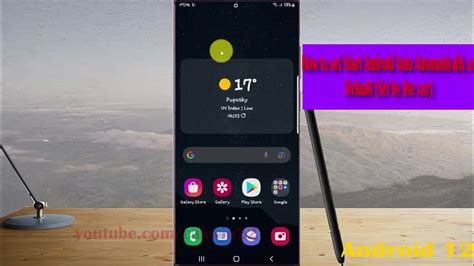 Samsung Galaxy S22 Ultra How To Set Start Android Auto Automatically