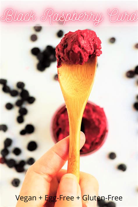 Creamy Vegan Black Raspberry Curd Very Vegan Val