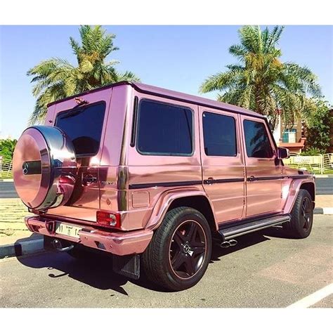 Saudi Gold Rose G Class In Dubai Pic By The Worldtraveller Mercedes