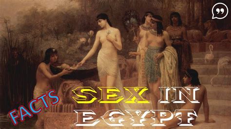 Kinky Facts About Sex In Ancient Egypt YouTube