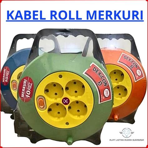 Jual Kabel Roll Meter Merkuri Box Kabel Sni Dexicon Kabel