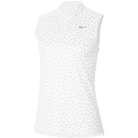 Nike Womens Dri Fit Victory Sleeveless Print Polo Cn0938 Discount