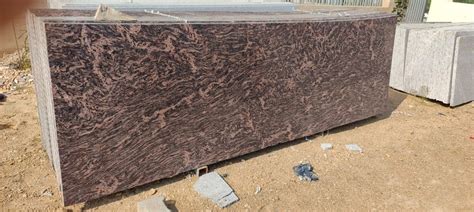 Brown Tiger Skin Granite Slab At Rs 55 Sq Ft Tiger Granite In