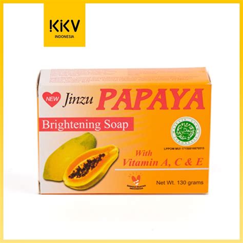 Jual Kkv Jinzu Bar Soap Papaya Brightening Sabun Sabun Batang