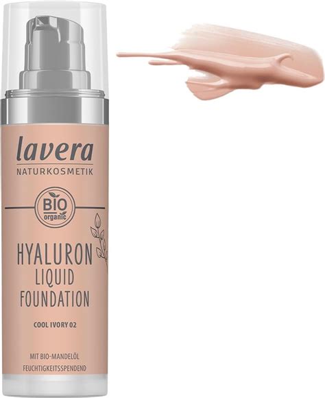 Lavera Hyaluron Liquid Foundation Ivory With Natural Hyaluronic