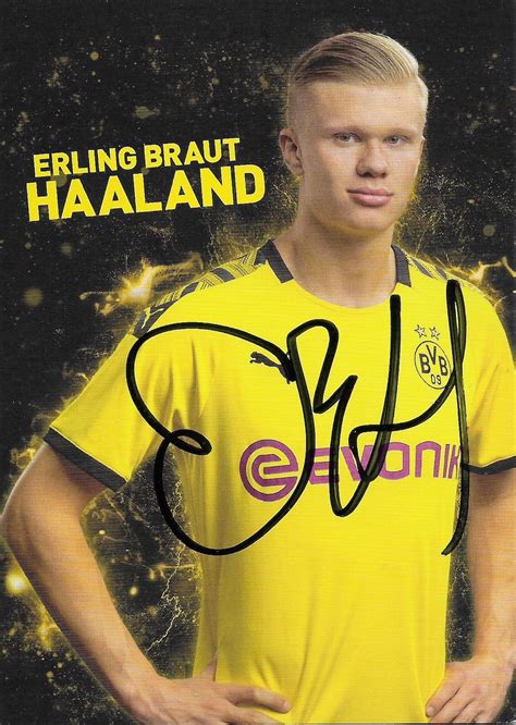 Erling Haaland Signature