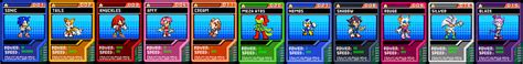 Sonic Characters | Battle Cards Part 1 by Nsmah on DeviantArt