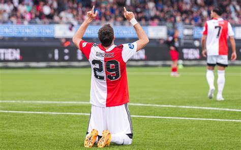 Un histórico doblete de Santi Giménez acerca al Feyenoord al título de ...