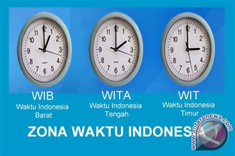 Penjelasan Soal Pembagian Zona Waktu Di Indonesia Wib Wita Dan Wit