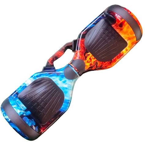 Hoverboard Brinovar É Bom - Hoverboard Skate Elétrico 6.5 Led Bluetooth Cores Brinovar Fogo E Gelo ...