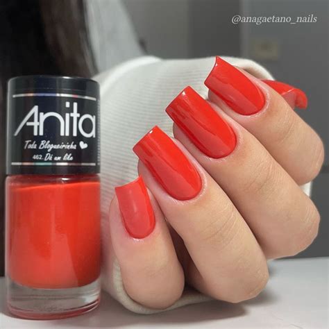 Anita Dá um Like Esmalte da anita Unhas artísticas Unhas saudáveis