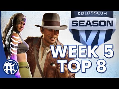 THE KOLOSSEUM SEASON 6 WEEK 5 TOP 8 MORTAL KOMBAT 1 SERIES YouTube