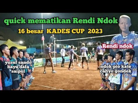 Quick Mematikan Ndok Az Ball Karangrejo Vs Olimpus Kedoyo Voli Mini