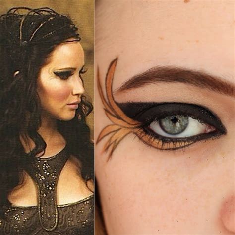 Hair Accessory Makeup Closeup Black And Gold Wire In Shape Of