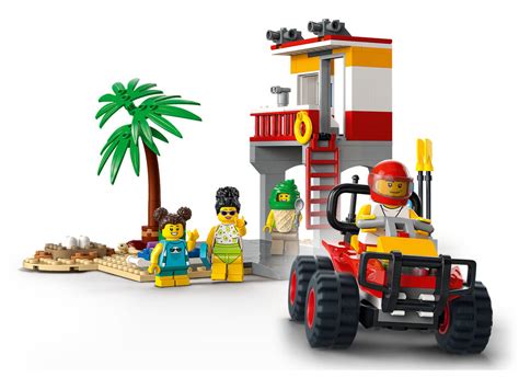 Lego City Base Del Bagnino Della Spiaggia 60328 Juguetilandia