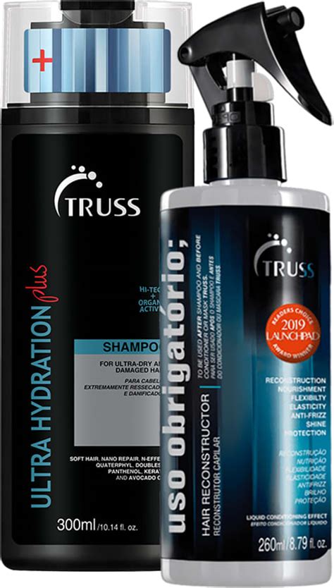 Kit Truss Ultra Hydration Plus Shampoo e Uso Obrigatório Hair