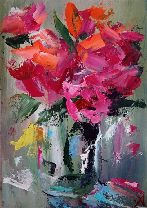 Pin By Юлия Хмелева Художник On Interior Abstract Flower Art