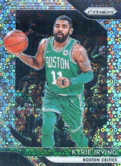 Panini Prizm Fast Break Kyrie Irving Silver Disco Prizm Ebay