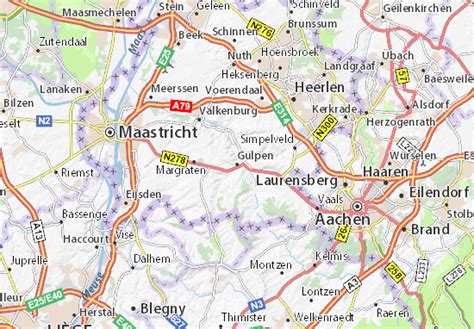 Map of Gulpen - Michelin Gulpen map - ViaMichelin