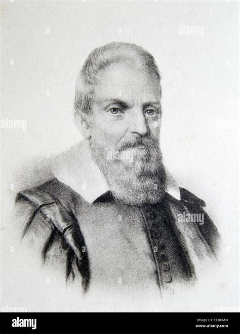 Portrait Of Galileo Galilei 1564 1642 Italian Physcicist