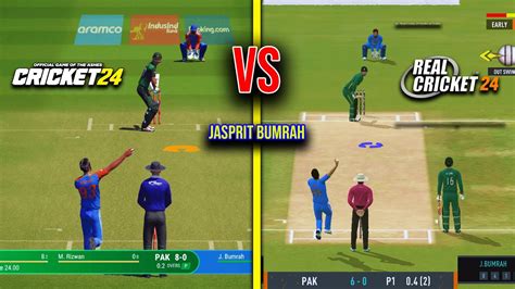 Jasprit Bumrah Bowling Action Comparison Video Cricket Vs Rc