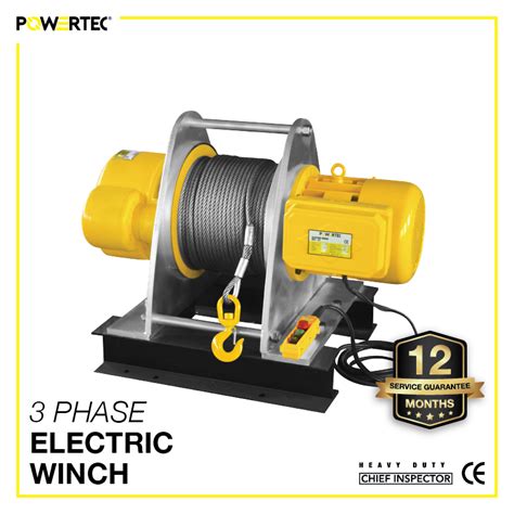 Jual Electric Winch Kdj E3 300kg 5 Ton Dengan Seling Hingga 200 Meter