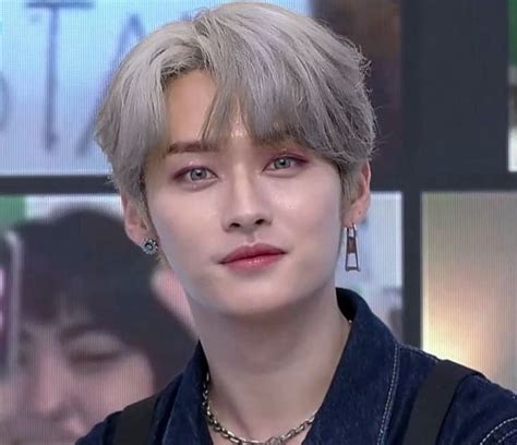 Lee Know Gray Hair Edit