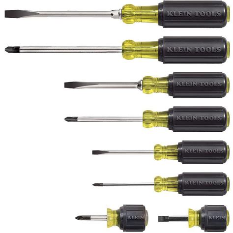 Klein Tools Screwdriver Set Pc Phillips Slotted Msc Direct