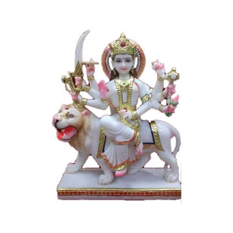 Hindu Marble Durga Maa Statue For Worship At Rs In Jaipur Id