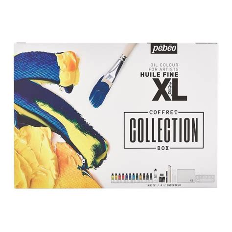 Coffret De Peinture L Huile Pebeo Huile Fine Xl Tubes Ml