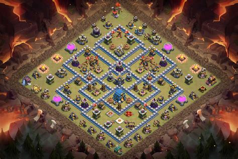 Best COC TH12 War Base Layouts to Crush Your Enemies - Base of Clans